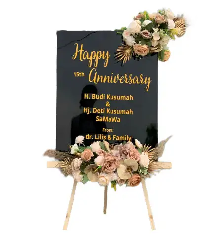 Papan Bunga Akrilik Rasukan